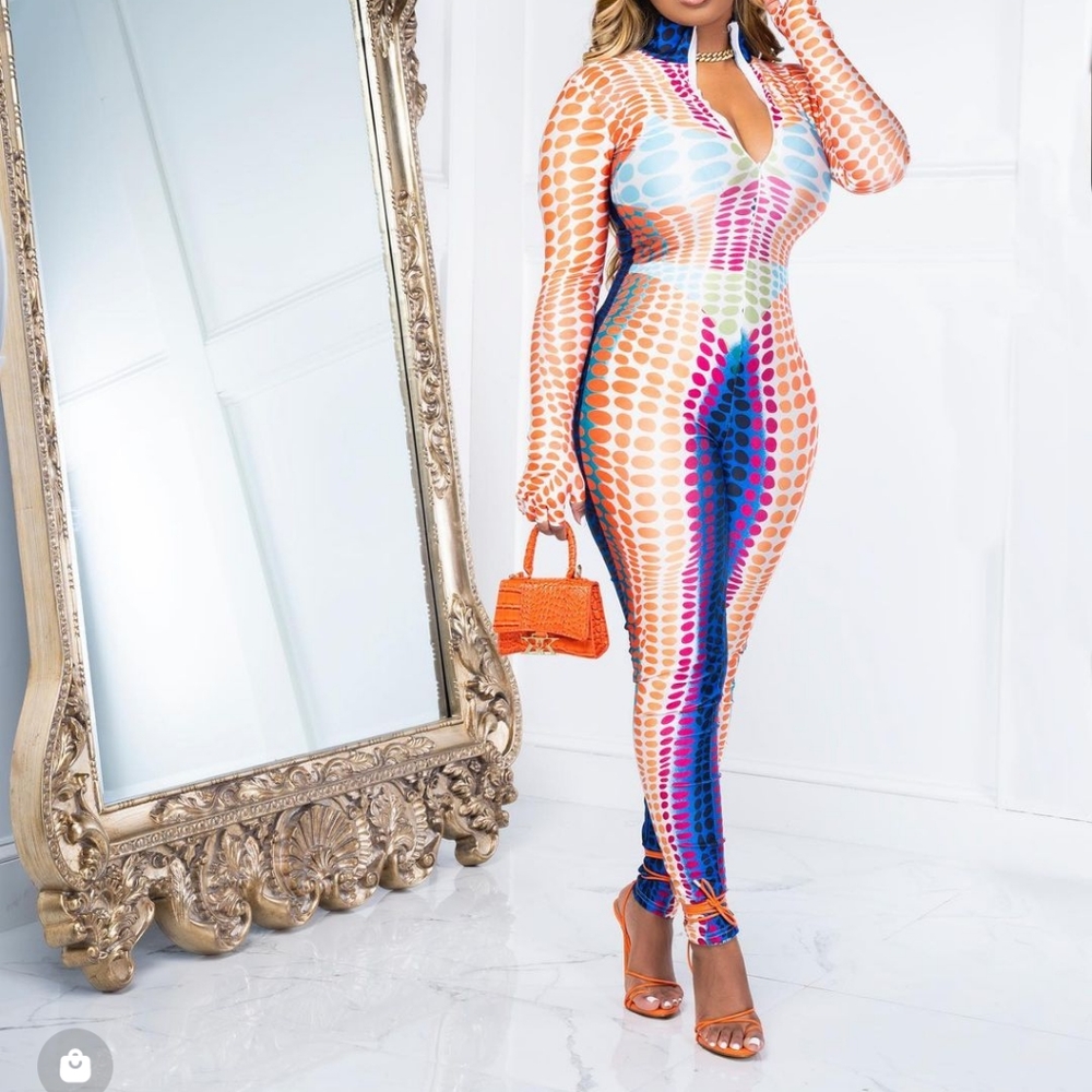 Brand New Polka Dot Jumpsuit